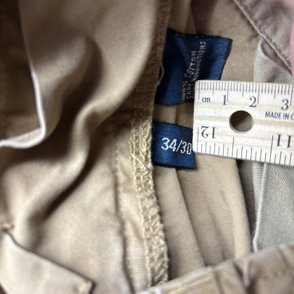 Vintage Polo Ralph Lauren Pants 34x30 Military Paratrooper Cargo Distressed RARE